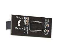 TPM 2.0 20 Broches Module de sécurité de cryptage Module de cryptage de Cartes LPC Module Sécurité distante pour GC pour GC 20 Broches TPM2.0 avec B550 B450 B460 Type de chipset