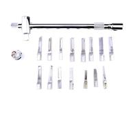 TPM Go Lot de 15 outils de serrurier professionnels souples et solides pour ouverture rapide