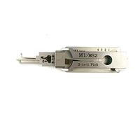 TPM Go M1/MS2 Kit de crochetage et de décoration 2 en 1 pour serrurier Outil d'ouverture rapide pour serrure maître, serrure de porte américaine, outil professionnel