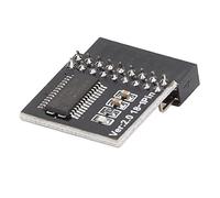 TPM2.0 Security e, 18 Broches pour Carte Mère 18 Broches, Carte LPC, Test de Mise à Niveau Noir, Compatible avec PC, Prend en Le Cryptage et Les Tuiles