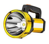 TPMAFF Lampe de Poche à LED puissante pour l'extérieur, projecteur Multifonctionnel, Gradation de la mèche P50, pour la randonnée, Le Camping, la Lampe de Poche Tactique étanche d'urgence