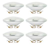 TPMAFF Lot de 6 Ampoules LED PAR36 pour Paysage 12 W (équivalent halogène 100 W) Projecteur LED de Jardin extérieur AC/DC 12 V Basse Tension AR111 G53 Ampoule d'éclairage de Base pour Piscine