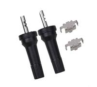 TPMS Lot de 2 tiges de valve de capteur de pneu, compatibles avec voitures et motos, 11 5 mm