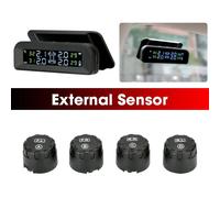 Tpms-Système De Surveillance De La Pression De Voiture,Contrôle Automatique De La Luminosité,Rêve Atteint Au Verre,Sans Fil,Énergie Solaire,4 Capteurs - Type External Sensors #B
