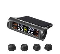 Tpms Système de surveillance de la pression des pneus de voiture à capteur solaire Capteurs externes de pression des pneus for 4 roues Capteur Pression Pneu(T1 External)