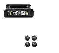 Tpms Système de surveillance la pression des pneus sans fil Solar Sensor Intelligence Avertissement température avec 4 capteurs(K07-External Sensor)