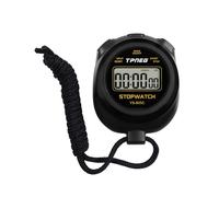 TPNEG Chronomètre simple - Facile à utiliser, à installer, à lire et à transporter - Grand écran - Marche/arrêt, pile AAA, pas de bip horaire - Idéal pour les enfants, l'athlétisme, le sport, la salle