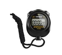 TPNEG Chronomètre simple - Facile à utiliser, à installer, à lire et à transporter - Grand écran - Marche/arrêt, pile AAA, pas de bip horaire - Idéal pour les enfants, l'athlétisme, le sport, la salle