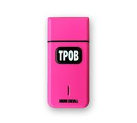 TPOB Mini rasoir à tête de mort édition Candy - Design compact qui peut tenir dans votre poche avec un moteur turbo chargé, parfait pour un usage professionnel et domestique (Candy)