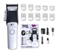 TPOB Tondeuse à cheveux professionnelle pour barbier (blanc)
