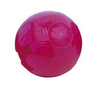 TPR balle chien GLORIA - Taille 6,35 cm - Très résistant - boule flexible - Prendre soin de la santé dentaire de votre chien - jouets pour chiens - Boules Chien - orange