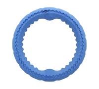TPR FORME DES TEMPS PET MODICE - BAGNE DE JOUET DE CHIEN, fournitures de jouets pour animaux de compagnie - Anneau de jouet pour chiens Anneau en caoutchouc doux, mordant Bords Chasing Training Tool p