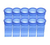 Tpr Noyau de Joint de Drain de Plancher Bleu 10 Pièces | Égouts et Tubes, Usage la Cuisine ou Toilette, Souple, Résistant à Déformation, Facile à Utiliser