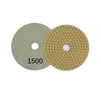 TPSC7 1 disque de polissage diamanté flexible 4 pouces for granit, marbre, béton, pierre, grains 30 à 10000 .AT7