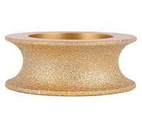 TPSC7 Disque de meulage diamanté brasé sous vide, alésage 20 mm, diamètre 75, différentes formes, outils abrasifs .AT7