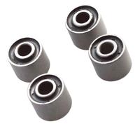 TPSCUN Compatible avec les accessoires de roue arrière de moto 125, 2 paires de tampons de moto, bloc de pare-chocs en caoutchouc, douille 125CC