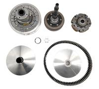 TPSCUN Kit d'embrayage variateur à courroie CVT, poulie primaire et secondaire, compatible avec les quads CF800 800cc X8800 Go Kart 0180-051000-0003