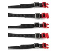 TPSCUN Lot de 5 cordes verrouillage fixation for porte-bagages toit simulation, compatibles avec les pièces voiture sur chenilles 1/10 RC TRX4 AXIAL SCX10 90046 RC4WD (taille : jaune pièces)