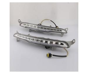 TPSOBRU Feux Diurnes Pour KIA Pour Optima K5 2010-2013 Voiture DRL Feux De Jour Antibrouillard Couvercle Phare Avant Pare-chocs Lunette Couvre(Only lamp)