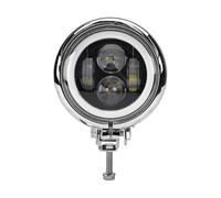 TPSOBRU Plaque Phare Avant Moto Feux Antibrouillard LED Universels