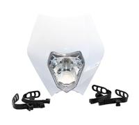 TPSOBRU Plaque Phare Avant Moto Moto Universelle 12V 35W