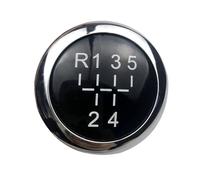 TPSOBRU Soufflet Levier Vitesse Couvercle Capuchon Pommeau Levier Voiture Pour Vauxhall Pour Opel Pour Astra Iii H Pour Corsa D 2004 - 2010 5/6 Vitesses Pommeau Vitesse(5 Speed R12345)