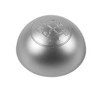TPSOBRU Soufflet Levier Vitesse Pour Alfa Pour Romeo Pour Giulietta 2010-2018 5 6 Vitesses Pommeau Levier Vitesse Manette Couvercle Capuchon(5 Speed Silvercap)