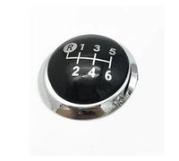 TPSOBRU Soufflet Levier Vitesse Pour Toyota Pour Corolla Pour Rav4 Pour Avensis Pour Yaris D4d Pour Urban 5/6 Vitesses Pommeau Levier Vitesse Manuel Capuchon(6 Speed Black)