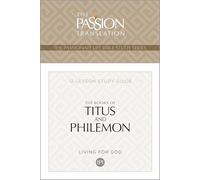 Tpt the Books of Titus & Philemon: 12-Lesson Study Guide