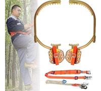 TPTAWF Lot de 300 pics d'escalade réglables en acier inoxydable | Pédales antidérapantes pour la chasse, la cueillette des fruits et l'observation