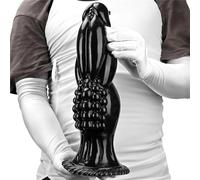 TPTOP 35cm Gode énorme avec Une Forte Tasserie XXL Analildo Dildo Réaliste Anal Plug Pénis Réplique Gay Masturbator Gode Toys Sexuels Érotiques pour Couples Sexe