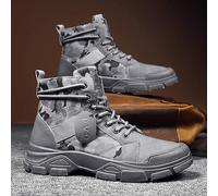 TPTOP Bottes Militaires Tactiques pour Hommes Combat Chaussures de Randonnée Durable Bottine de Combat pour Trekking/Chasse/Travail/Entraînement Militaire, B-43EU