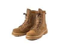 TPTOP Bottes Militaires Tactiques pour Hommes Combat Chaussures de Randonnée Durable Bottine de Combat pour Trekking/Chasse/Travail/Entraînement Militaire,Brown-43EU