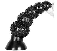 TPTOP XL/XXL Énorme Gode Anal Brancher avec des Suceurs de Poulpe Sublimes, Monster Stimule Le Masturbateur du Point G, Dilatateur Anal Vaginal Débutant,33×10cm