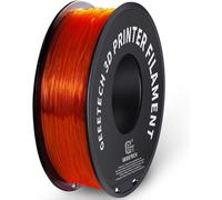 Tpu Flexible Filament 1.75Mm,Filament Tpu 95A Pour Imprimante 3D,Bobine De 1Kg,Orange Transparent[PLA9182707]