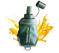 Tpu Hydration Flask - Foldable Soft Water Bottle, Flexible Bag, Portable Leakproof for Sports and Outdoor Activities | Perfect Hiking Running Climbing Cycling Travel Gym Adventure Lightweight Design