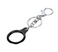 TPU Localisateur Étui de Protection Porte-Clés Anti-Perte Noir | Antichoc et antidérapant, coque flexible avec mousqueton, protection robuste au quotidien