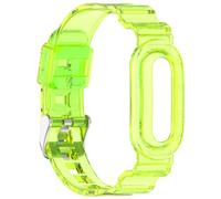 TPU Transparent Adjustable Wristband for Google Fitbit Air Fitness Tracker Sport Replacement Strap for Men Women Health Activity Tracker