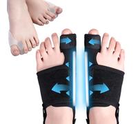 Tpubmity 4 pièce Correcteur Hallux Valgus Set,Ecarteur d'orteil Oignon Correcteur Silicone,pour Soulager l'Hallux Valgus Correcteur de Oignon pour Femmes et Hommes,Ferreux