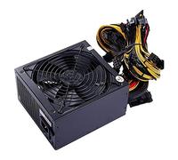 TPUOTI 2600W 180V-240V ATX ETH Bitcoin Mining Alimentation 95% Efficacité Support 8 Cartes d'affichage GPU pour PC BTC Bitcoin Miner