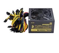 TPUOTI AC 110V-220V ATX Pc 2000W Alimentation 8 Carte Graphique Ethereum ETH BTC Mining Antminer Psu pour US CA MX BR JP Tension