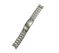 TPUOTI Boucle déployante en acier inoxydable pour bracelet Omega Seamaster 300 Argenté 20 mm, 20mm, Agate