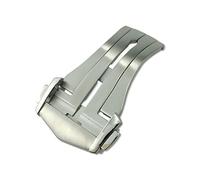 TPUOTI Bracelet de montre Omega en cuir et caoutchouc avec fermoir déployant, accessoires de 18 mm et 20 mm de qualité pointue en acier inoxydable, 18mm, Agate