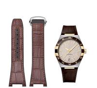TPUOTI Bracelet de montre pour Omega Constellation Double Eagle Series Manhattan en caoutchouc de vachette pour observatoire mâle Encoche 25-14 mm, 25-14mm, Agate