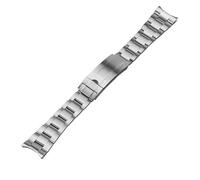 TPUOTI Bracelet de montre pour Rolex Submariner Daytona - Fermoir à bouton - Accessoires pour homme - En acier inoxydable, 21mm, Plastique, Agate