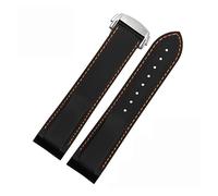 TPUOTI Bracelets de montre en caoutchouc et silicone pour Omega Seamaster 300 Speedmaster 20 mm 22 mm, 22mm, Agate