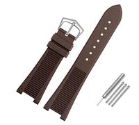 TPUOTI Les accessoires de bracelets de montre sont adaptés pour les chaînes de montre Patek Philippe 5711 5712G Nautilus Bracelet en silicone à encoche spéciale 24-13 mm, 24-13mm, Agate