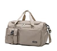 TPUOTI Sac de voyage pour femme - Sac à dos de voyage multifonction - Pour sports de plein air, gym, fitness, week-end, nuit, kaki, Taille unique, Artisan