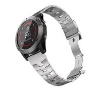 TPUOTI Smartwatch QuickFit 26 22mm Bracelet de montre pour Garmin Fenix 7 7X 5 5X Plus 6 6X Pro Tactix 7/D2 Easyfit Bracelet en alliage de titane, 26mm For Tactix Delta, Agate