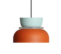 TPWEWRX Nordique moderne Macaron Pendentif Luminaires Creative Plafond Suspension Art Déco Pendentif Éclairage Lustre Restaurant Suspension pour Café Cuisine Île Salon Chambre (D)